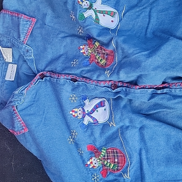 womens Christmas shirt - Picture 4 of 5